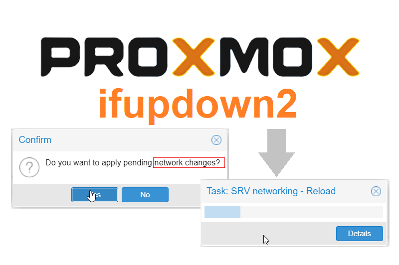 You need ifupdown2 to reload network configuration (500)