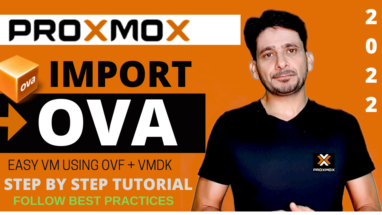promox import ova vmdk ovf