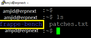 frappe-bench