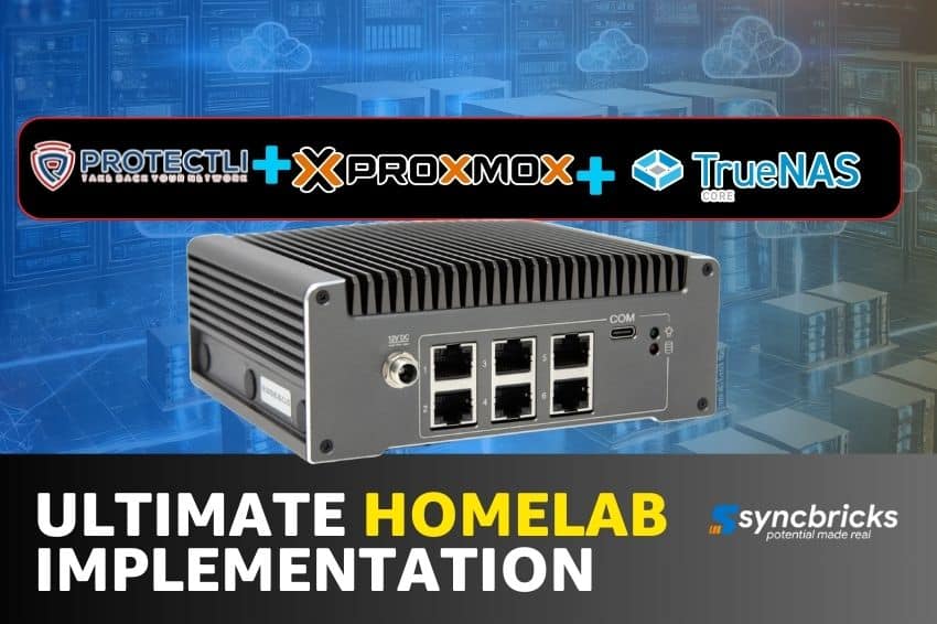 Protectli Vault V1610-6 Port, Micro Appliance/Mini PC - Intel N6005, 6X 2.5G NICs, 16GB LPDDR RAM on-Board, 32GB eMMC on-Board