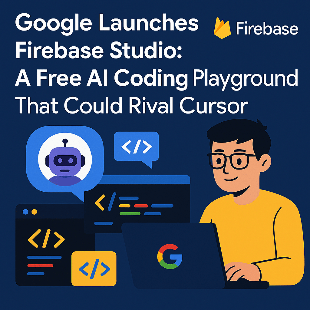 Google Launches Firebase Studio: A Free AI Coding Playground That Could Rival Cursor