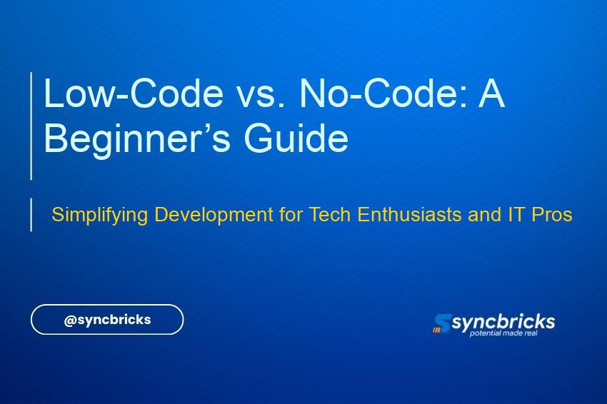 Discover the differences, benefits, and use cases of low-code and no-code platforms. Perfect for tech enthusiasts and IT professionals looking to streamline workflows.