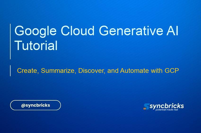 A beginner-friendly guide to leveraging Google Cloud's Generative AI for creating, summarizing, discovering insights, and automating tasks. Explore practical uses and get started today.