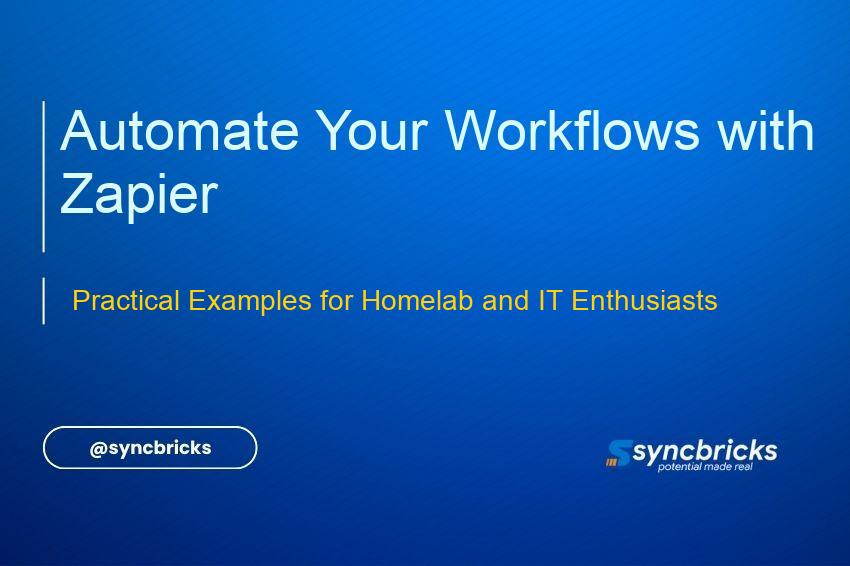Discover how to use Zapier for automating tasks in your homelab or IT workflows. Learn practical examples to boost productivity and streamline processes.