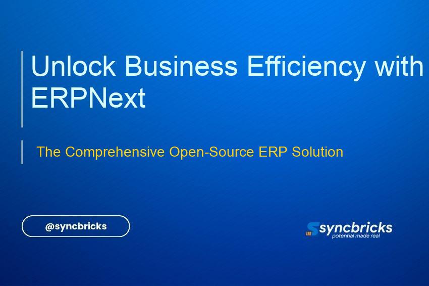 Explore ERPNext, the powerful open-source ERP that integrates all your business operations from accounting to HR. Learn its benefits and how it can streamline your SME.