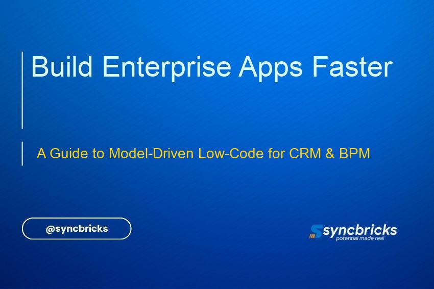 Discover how model-driven low-code platforms revolutionize enterprise app development for CRM & BPM. Build faster with less code. Your guide to core concepts.
