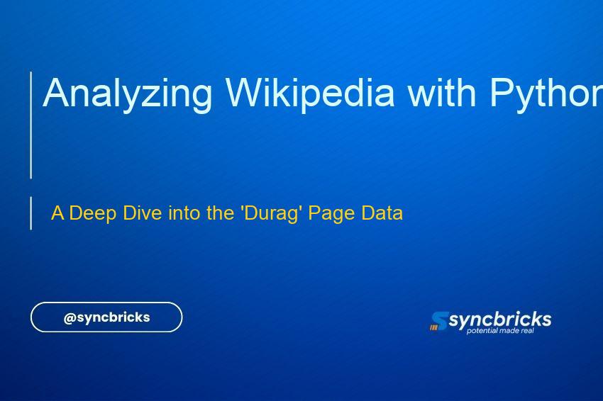 Learn how to analyze the 'Durag' Wikipedia page using Python and open-source tools. Uncover data insights into content evolution, edit history, and more. A practical guide for tech enthusiasts.