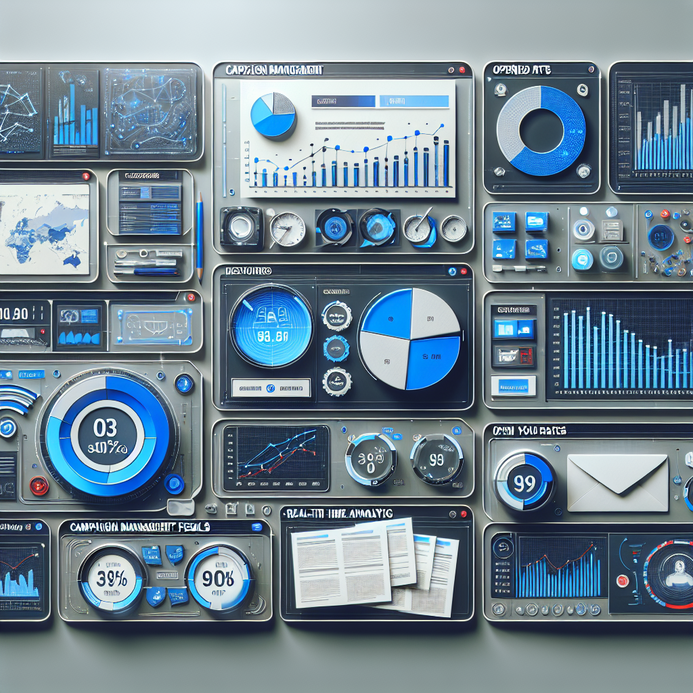 Sender Email Marketing Software dashboard showcasing campaign analytics.
