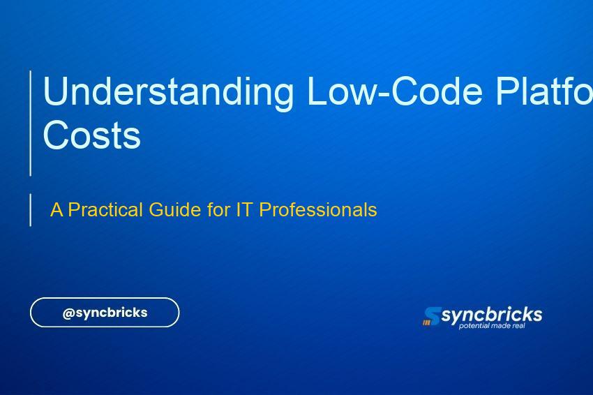 Explore the costs of low-code platforms, pricing models, and how to choose the right one for your IT projects. A practical guide for tech enthusiasts and professionals.