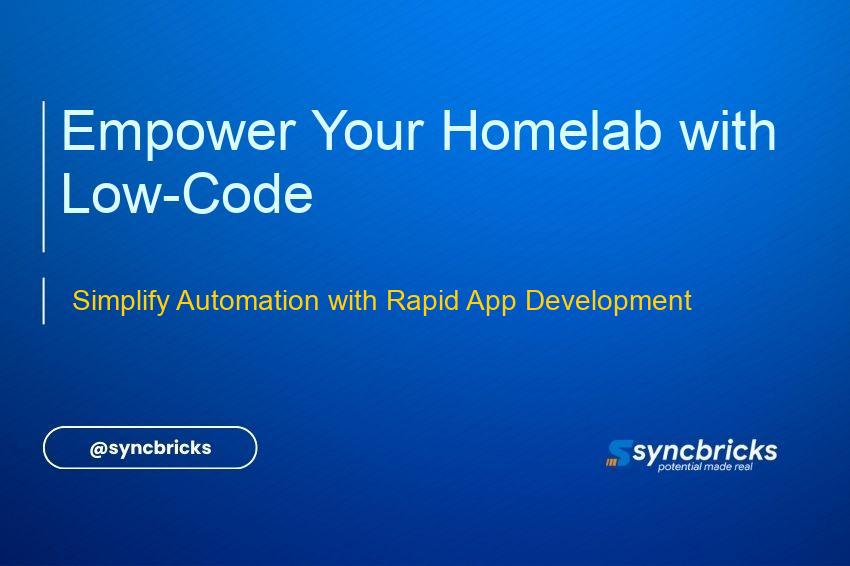 Discover how low-code app builders can streamline your homelab projects and automation tasks, making development faster and more accessible for tech enthusiasts and IT professionals.