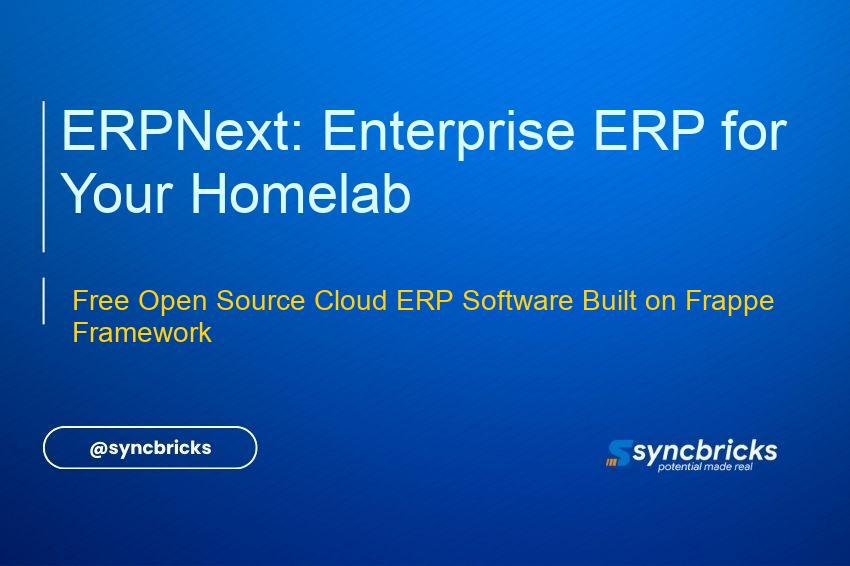 Discover how to deploy and configure ERPNext - the powerful free open source cloud ERP software perfect for homelab enthusiasts and IT professionals seeking enterprise-grade functionality without the cost.
