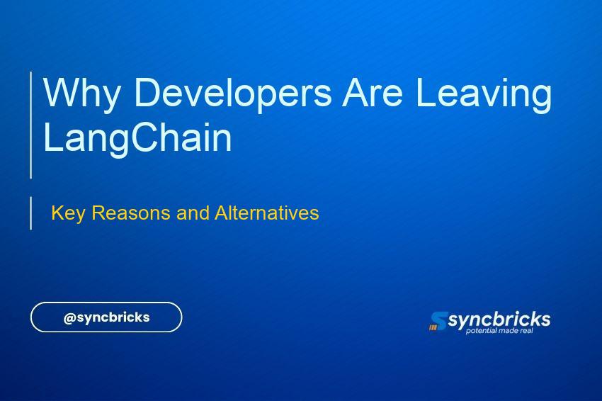 Explore the key reasons why developers are moving away from LangChain and discover practical alternatives to meet your project needs.