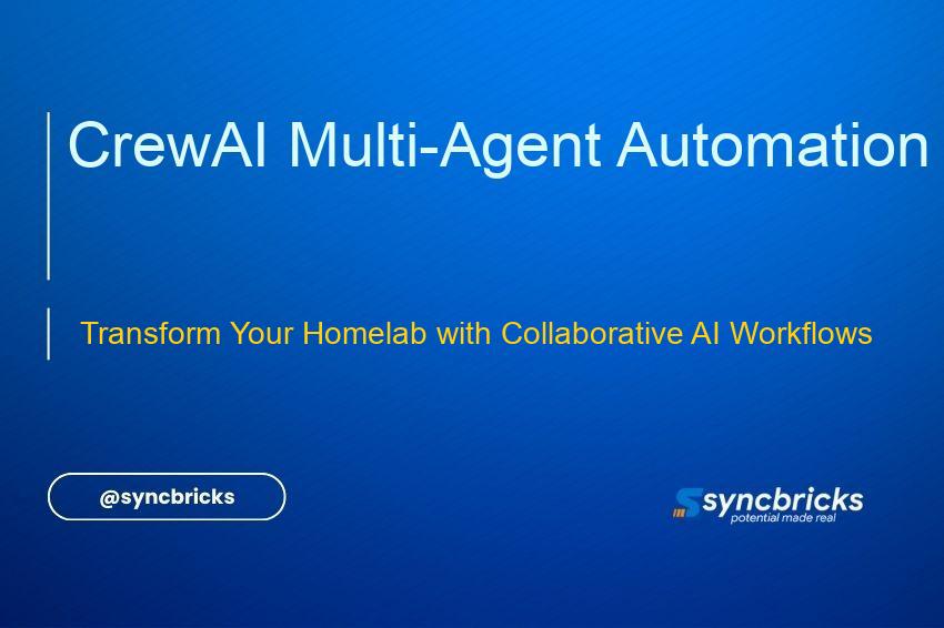 Learn how to implement CrewAI multi-agent automation workflows in your homelab environment. Discover how multiple AI agents collaborate to automate complex IT tasks and streamline your infrastructure management.